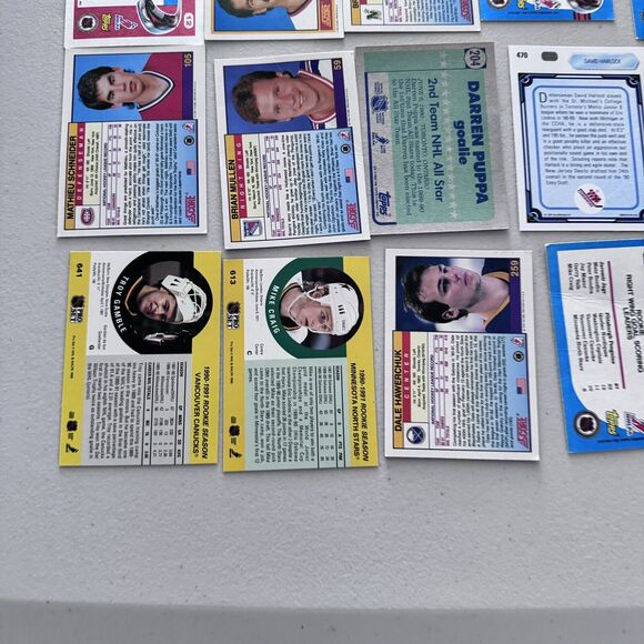 NHL Hockey Card Lot Mixed Lot of 29 Topps Score 91 - Picture 14 of 16